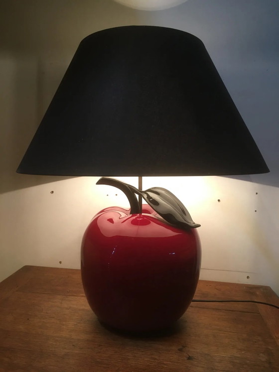 Ceramic apple lamp – Table lamps, Porcelain, Vintage (photo 2 of 10)