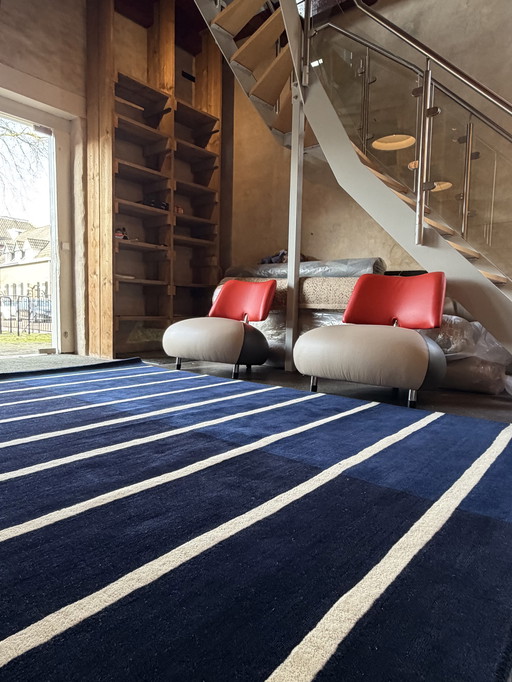 Marimekko carpet Tiibet Deep Blue NEW