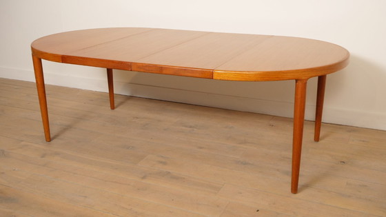 Image 1 of Tavolo da pranzo rotondo vintage | Teak | Allungabile