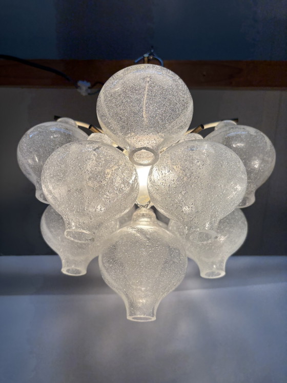 Image 1 of Plafonnier vintage Kalmar « Tulipan », J.T. Kalmar, années 1960