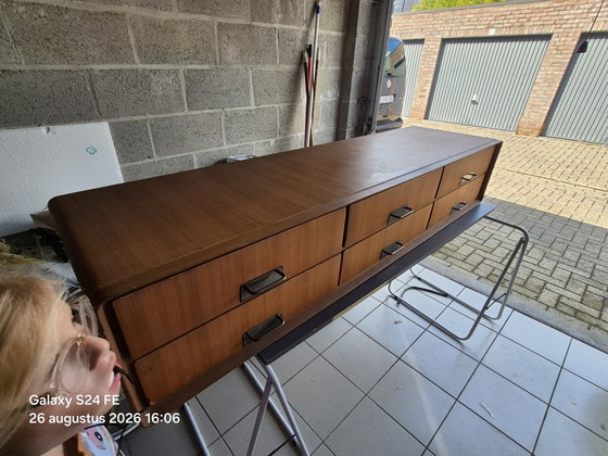Meubles vintage – Silvio Cavatorta, Buffet bas, Metal, Wood (photo 3 of 9)