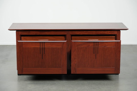 Image 1 of Art Deco design dressoir/ tv meubel van Schuitema uit de Decoforma serie