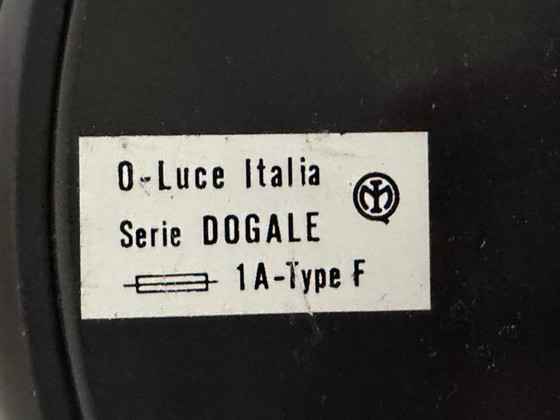 Image 1 of Table lamp “Dogale” by Bruno Gecchelin for Oluce, Italy, designed in 1977