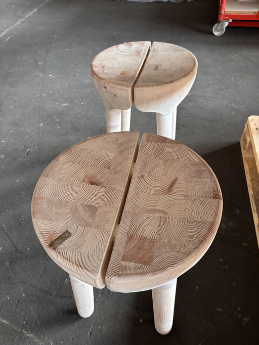 Linteloo Butcher table with bench & stools