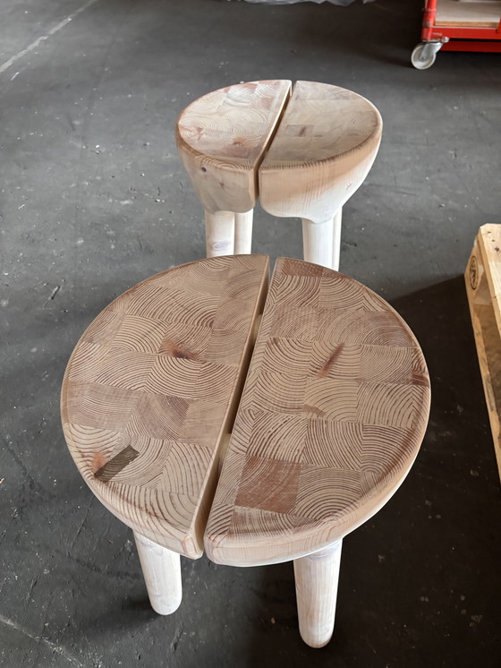 Image 1 of Linteloo Butcher table with bench & stools