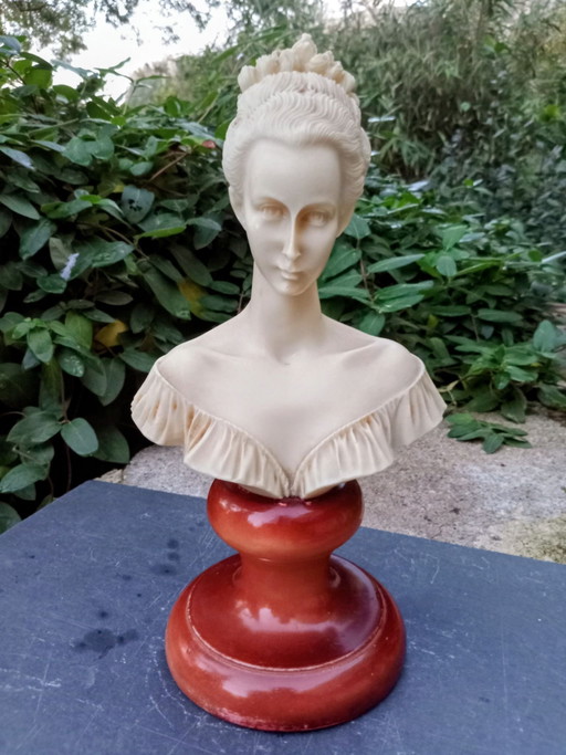 Busto de alabastro Manon Lescaut