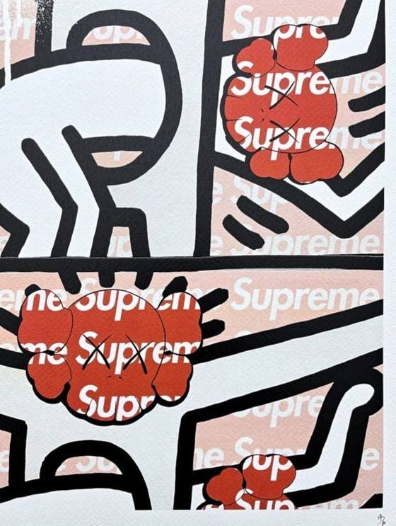 Image 1 of Death Nyc - Haring con Supreme - Edizione limitata con certificato
