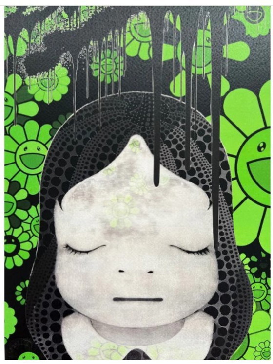 Image 1 of Set 2 - DEATH NYC - Murakami Nara Girl