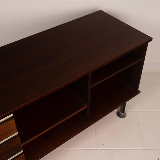 Low cabinet Pitagora by Renato Venturi and Ennio Fazioli for MIM, 1960 – MIM Roma, Metal, Mid Century Modern (photo 15 of 26)