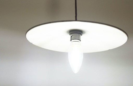 Franse Art Deco hanglamp met verstelbare katrol, Baron Paris Ouistiti Vintage Lighting
