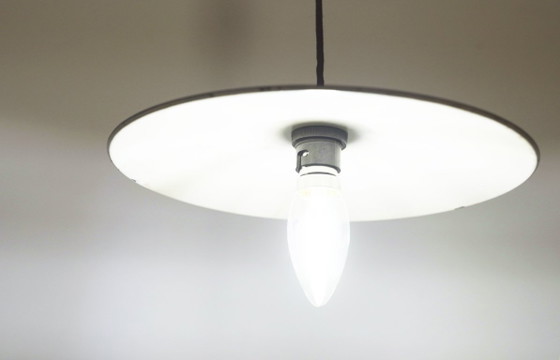 Image 1 of Franse Art Deco hanglamp met verstelbare katrol, Baron Paris Ouistiti Vintage Lighting