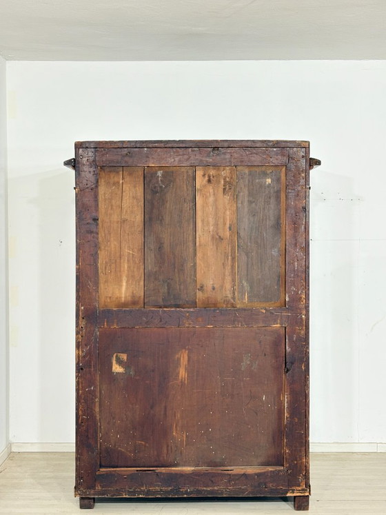 Image 1 of Armario/armario para ropa blanca Biedermeier muy bonito y de alta calidad, circa 1880.