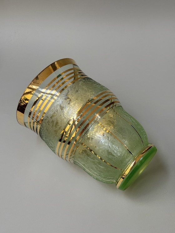 Image 1 of Vetro di Booms - Art Déco - Vaso " RUBY "