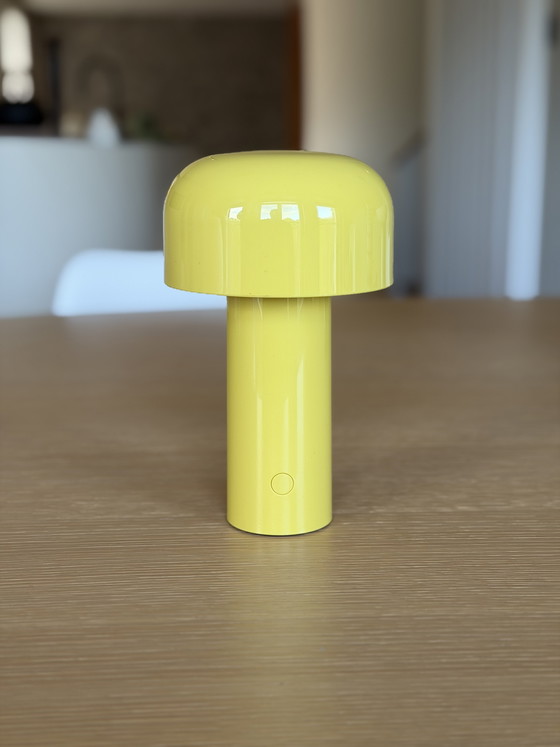 Image 1 of Flos Bellhop table lamp yellow with power supply
