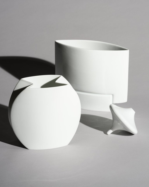 Rosenthal Porcelain Vase Trio Michael Boehm, Jan van der Vaart & Harry + Camilla