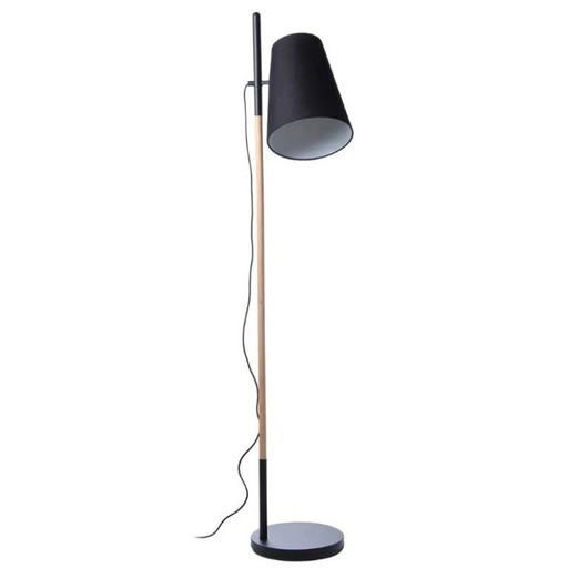 Frandsen – Hideout Floor Lamp – Black / Oak