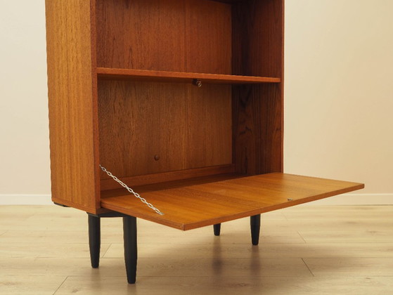 Image 1 of Teakhouten boekenkast, Deens design, jaren 70, gemaakt in Denemarken.