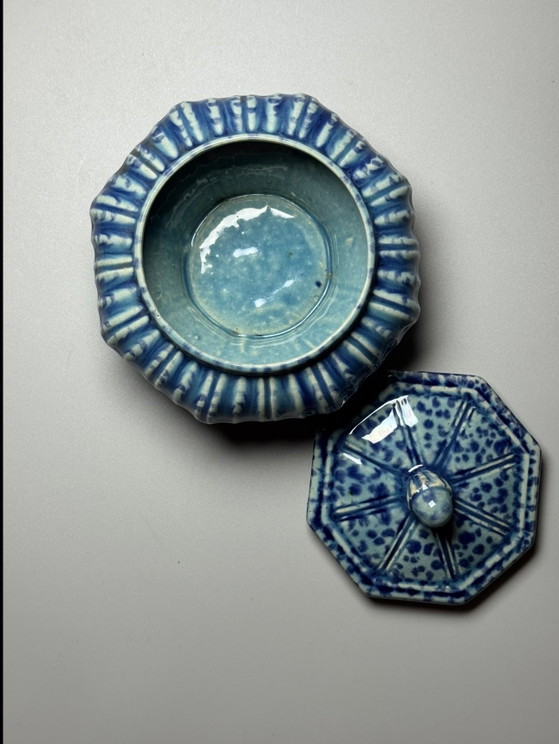 Bonbonnière Art Déco — Faïencerie de Thulin, Belgio – Oggetti decorativi, Ceramic (photo 5 of 12)