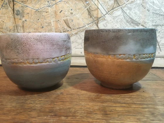 Coppia di ciotole in gres – Stoviglie, Porcellana, Vintage (photo 7 of 8)