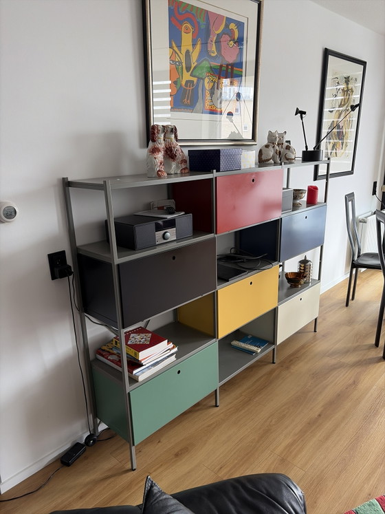Gispen Dressoir Door Rietveld – Wandrek, Metal, Wood (photo 5 of 5)