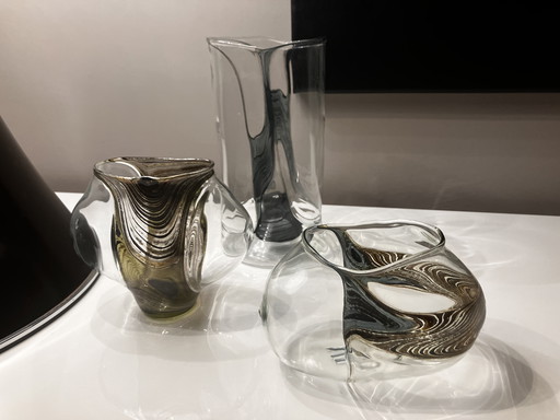 Hubert Koch 1932-2010 Art du verre 4 Objets