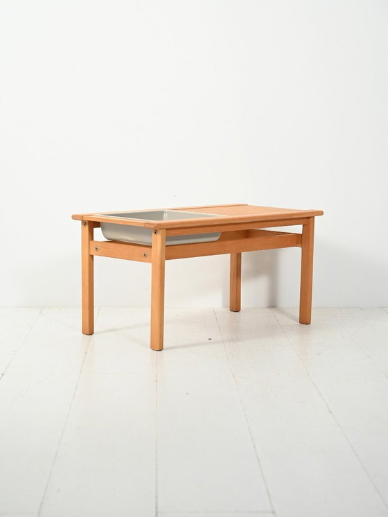 Image 1 of Panca fioriera in rovere "Florida"