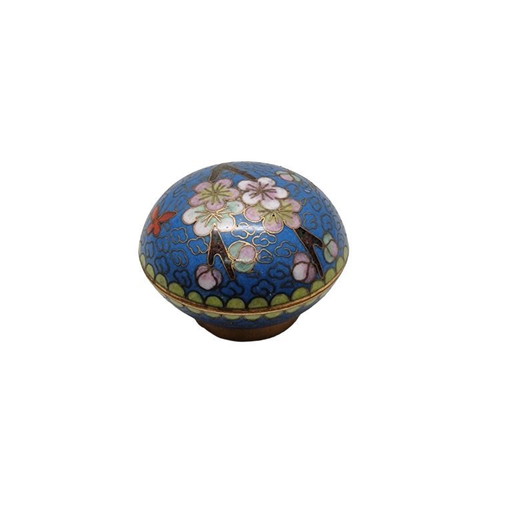 pilulier chinois cloisonné