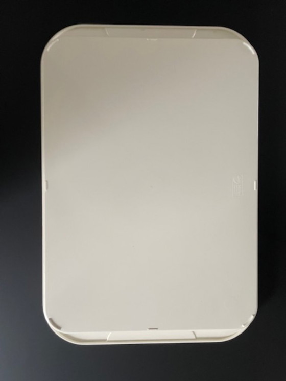 Image 1 of Vintage Emsa dienblad met tropisch papegaaien dessin