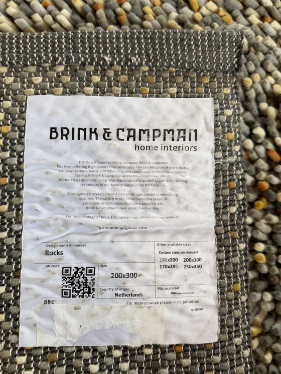 Image 1 of Brink en Campman Rocks tapijt Calendula NIEUW