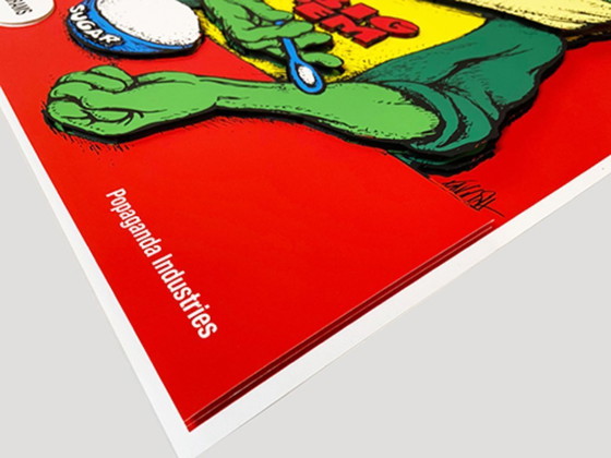 Image 1 of English, Ron - Killfrog's Sugar Smack - 3D-Konstruktion - handsigniert