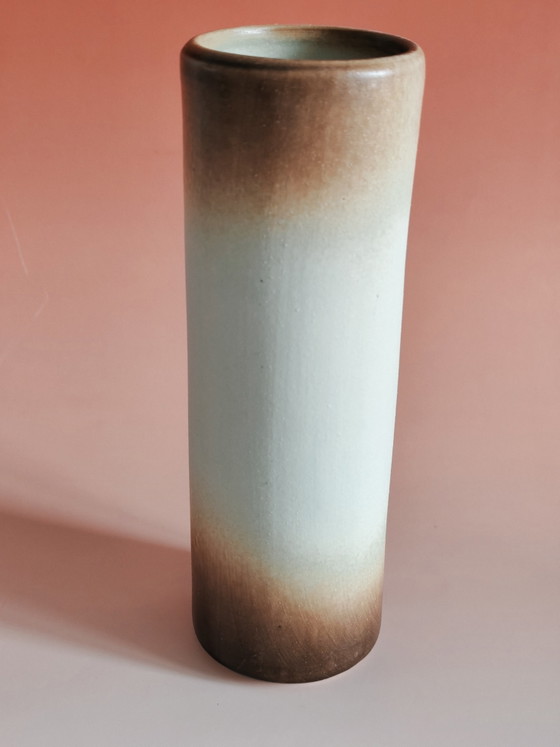Vintage Pyrenees stoneware soliflore – set of 2 – 22 cm – Artisanat Français – Pyrenees soliflores (photo 6 of 8)
