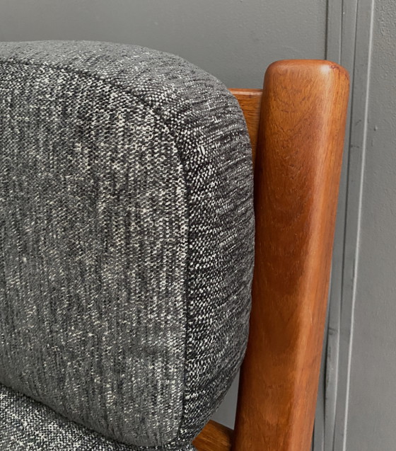 Image 1 of Teak 2-Seat Sofa by Juul Kristensen for Glostrup Denmark