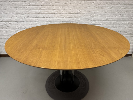 Image 1 of Leolux Trias Tafel 120 cm Kersenhout