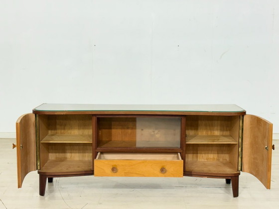Image 1 of Vintage ladekast / Dressoir uit het midden van de vorige eeuw / Laag dressoir uit de jaren 60