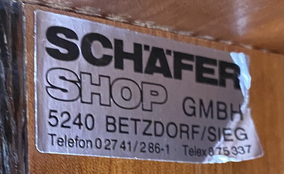 Image 1 of Brutalist Sideboard. Vintage. Design. Schäffer GmbH.