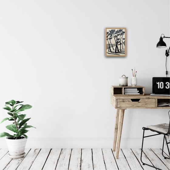 Image 1 of India ink on natural paper.  Format 30x21 cm