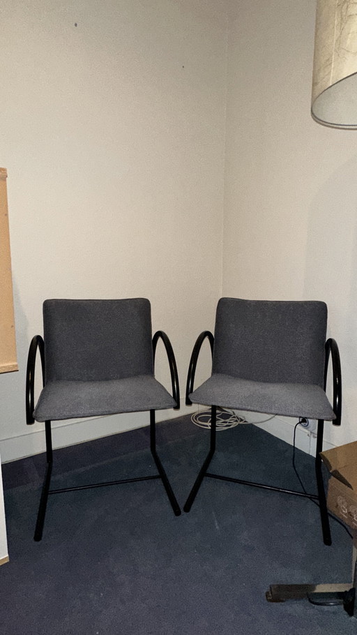 Set di 2 sedie Circle (da pranzo) Metaform | Design anni '80