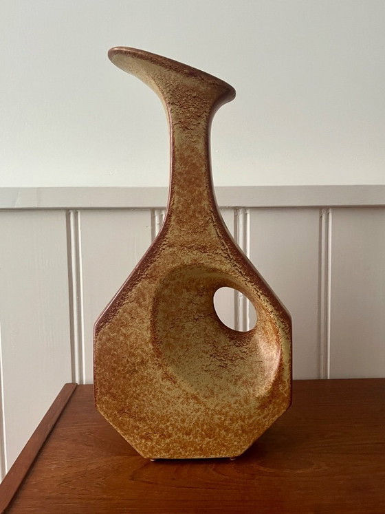 Image 1 of Vaso Roberto Rigon per Bertoncello Ceramiche D'Arte