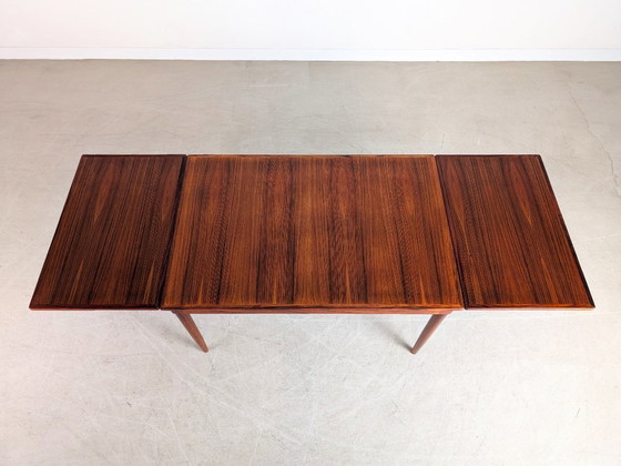 Image 1 of Midcentury Esstisch JL ausziehbar Niels Møller Palisander Vintage