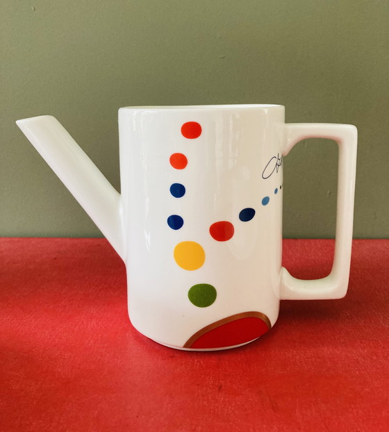 Image 1 of Tetera con taza y platillos Corry Ammerlaan