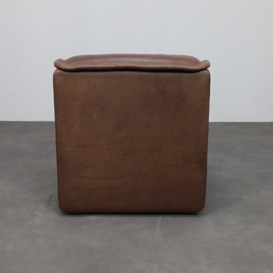 Image 1 of Canapé modulable en cuir DS-12 emblématique de De Sede, Suisse, années 1970