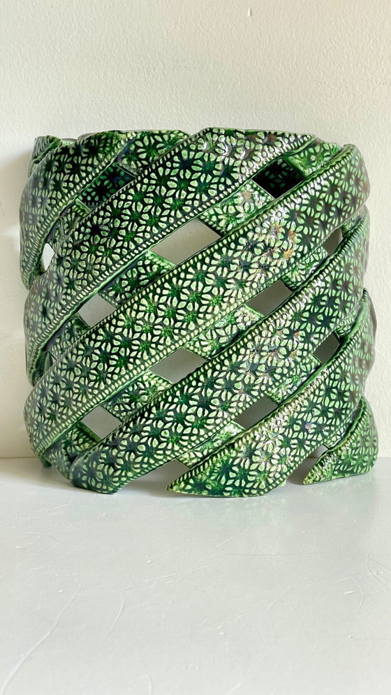 Image 1 of APPLIQUE Ceramic Craftsmanship VINTAGE