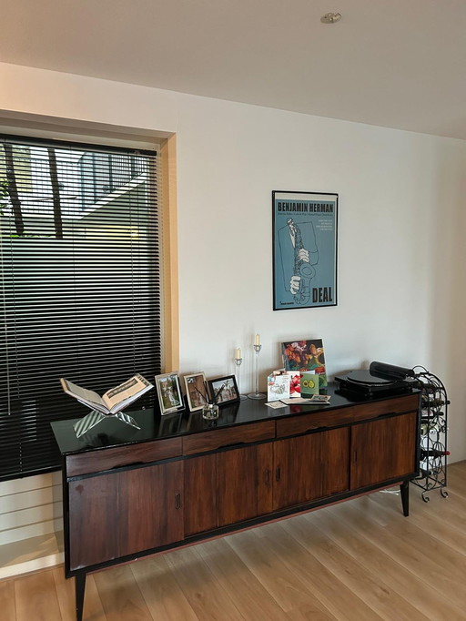 Mid - Century Rosewood Look Sideboard