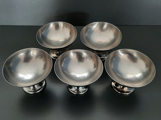 Ice cream sundaes Alessi Alfra Italy '50 – Alessi Italy, Crockery, rvs (photo 2 of 6)