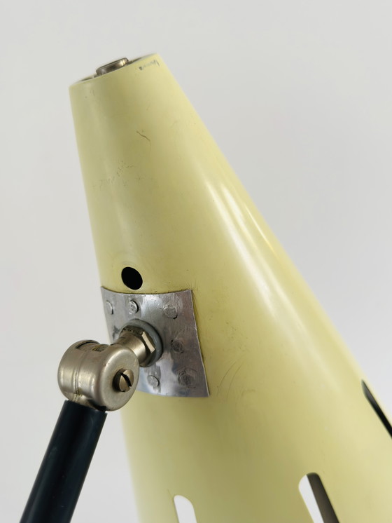 Image 1 of NO. 12 SUN SERIES (ZONNESERIE) FLOOR LAMP BY H. BUSQUET FOR HALA ZEIST, THE NETHERLANDS, 1950s