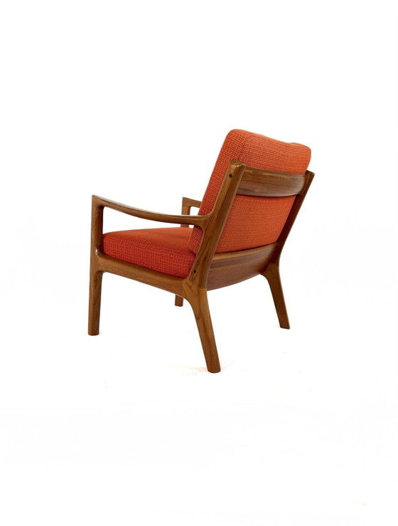 Image 1 of Vintage Deense teakhouten fauteuil, France & Son ‘70