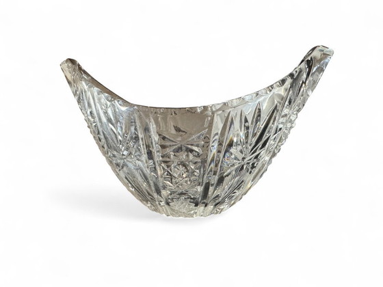 Image 1 of Set salsiera+coppette+ciotola in cristallo anni '60