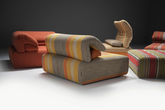 Image 1 of Canapé modulaire vintage 'Voyage Immobile' par Hans Hopfer pour Roche Bobois France