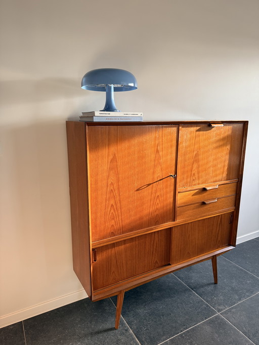 Mid-century teak dressoir jaren 60