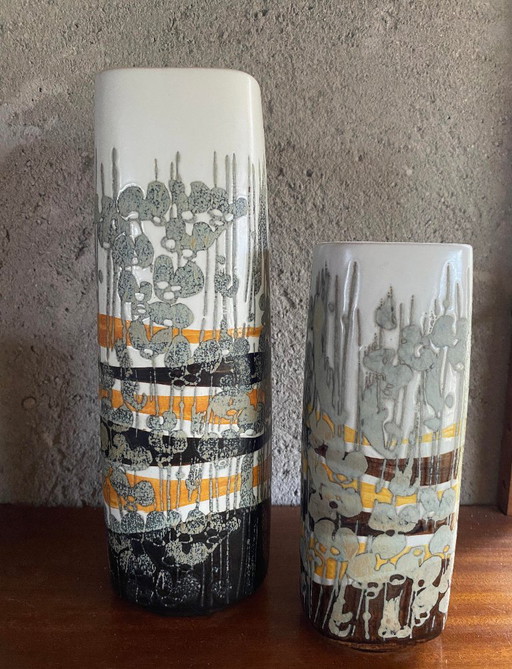 2 Royal Copenhagen Vases, 60s, Ivan Weiss Design